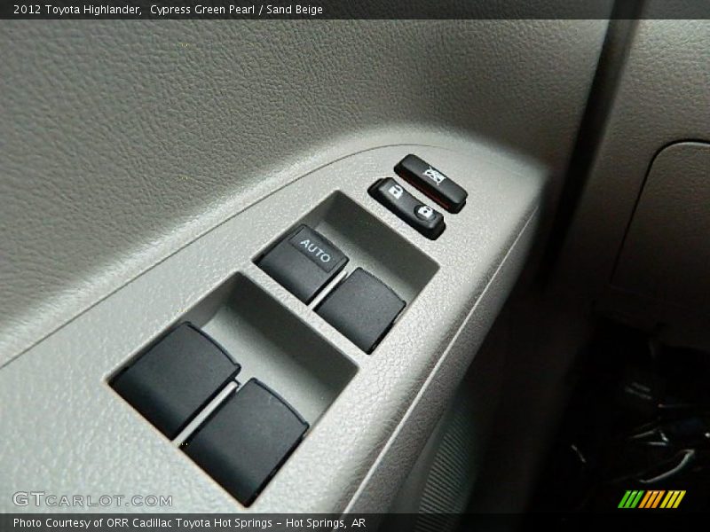 Cypress Green Pearl / Sand Beige 2012 Toyota Highlander