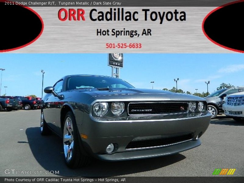 Tungsten Metallic / Dark Slate Gray 2011 Dodge Challenger R/T