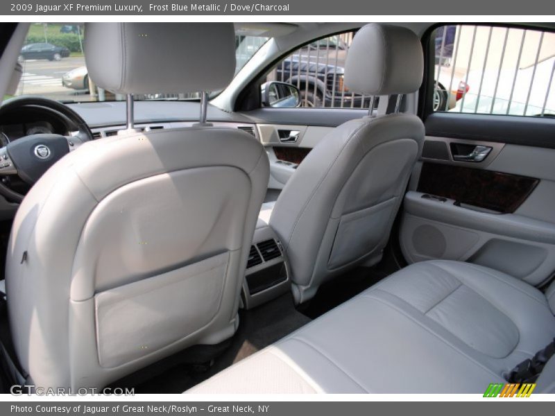 Frost Blue Metallic / Dove/Charcoal 2009 Jaguar XF Premium Luxury