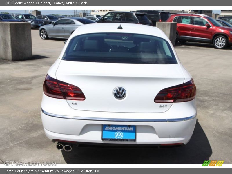 Candy White / Black 2013 Volkswagen CC Sport