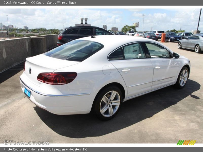 Candy White / Black 2013 Volkswagen CC Sport