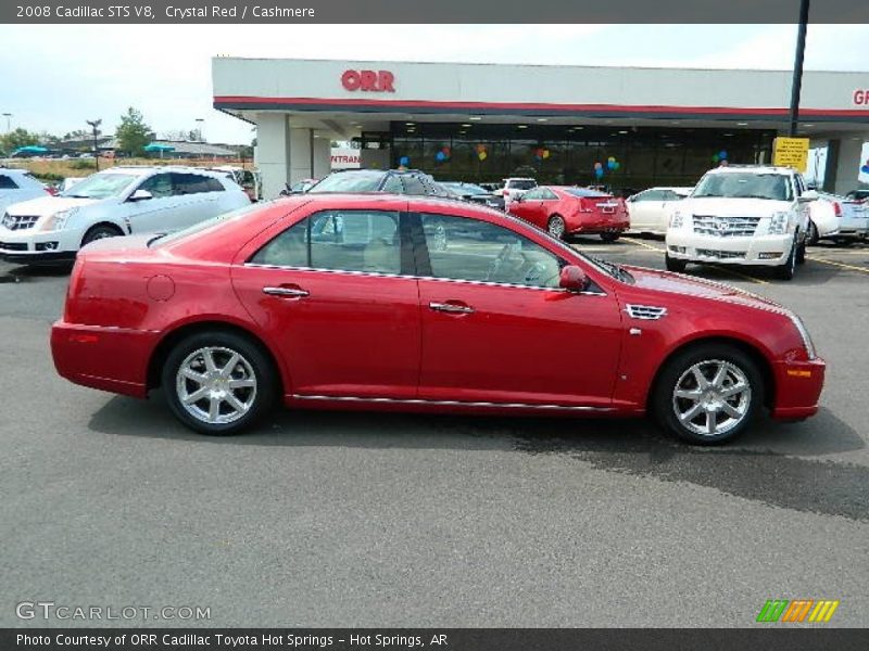 Crystal Red / Cashmere 2008 Cadillac STS V8