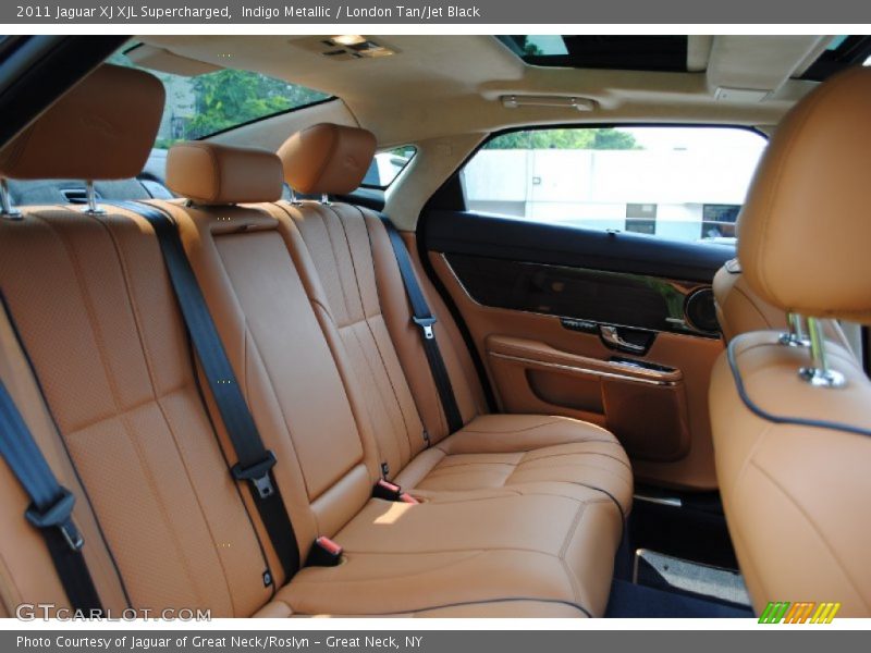 Indigo Metallic / London Tan/Jet Black 2011 Jaguar XJ XJL Supercharged