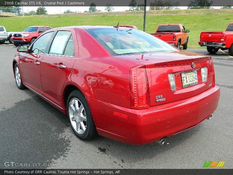 Crystal Red / Cashmere 2008 Cadillac STS V8