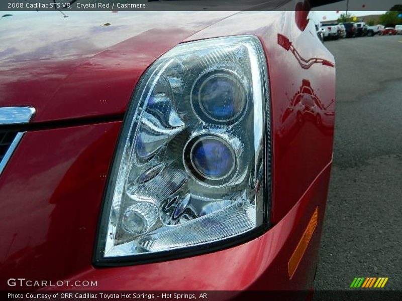 Crystal Red / Cashmere 2008 Cadillac STS V8