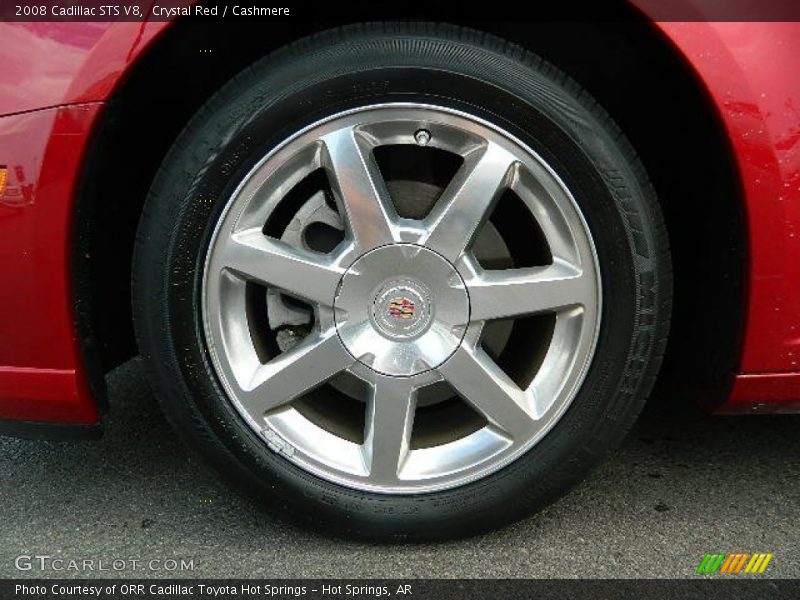 Crystal Red / Cashmere 2008 Cadillac STS V8