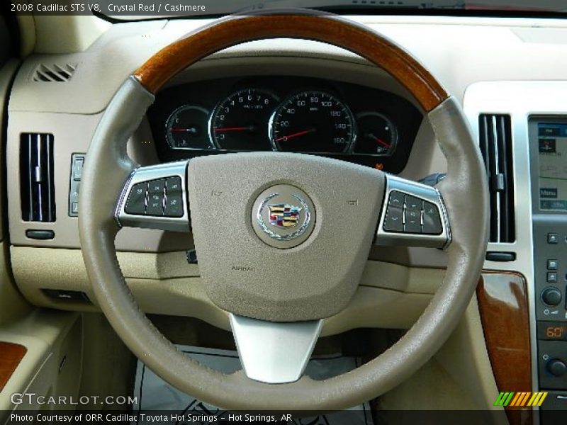 Crystal Red / Cashmere 2008 Cadillac STS V8