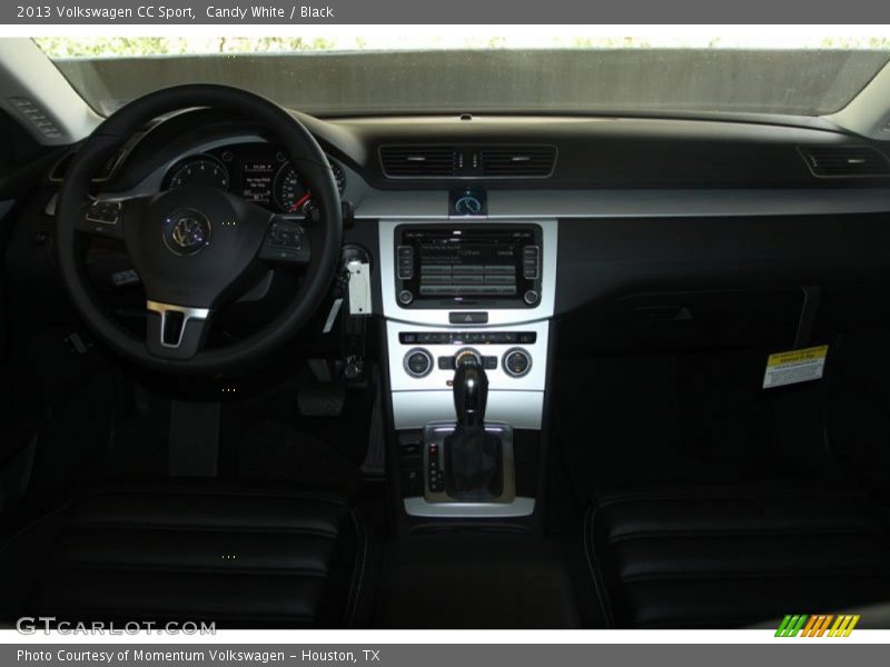Candy White / Black 2013 Volkswagen CC Sport