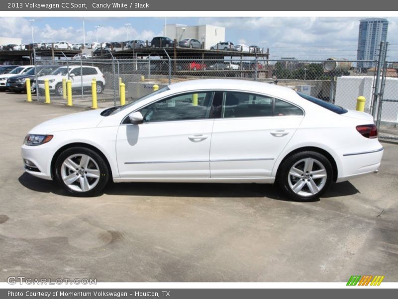 Candy White / Black 2013 Volkswagen CC Sport