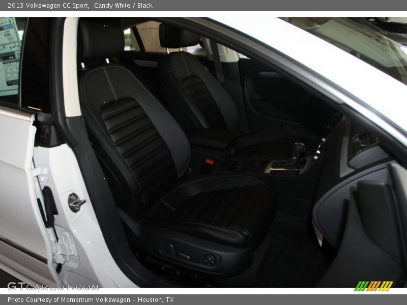 Candy White / Black 2013 Volkswagen CC Sport