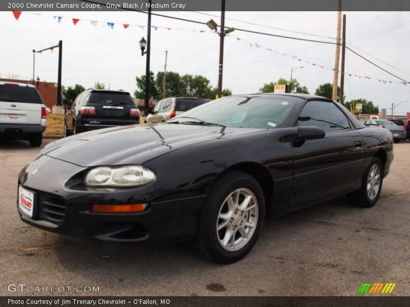 Onyx Black / Medium Gray 2000 Chevrolet Camaro Coupe