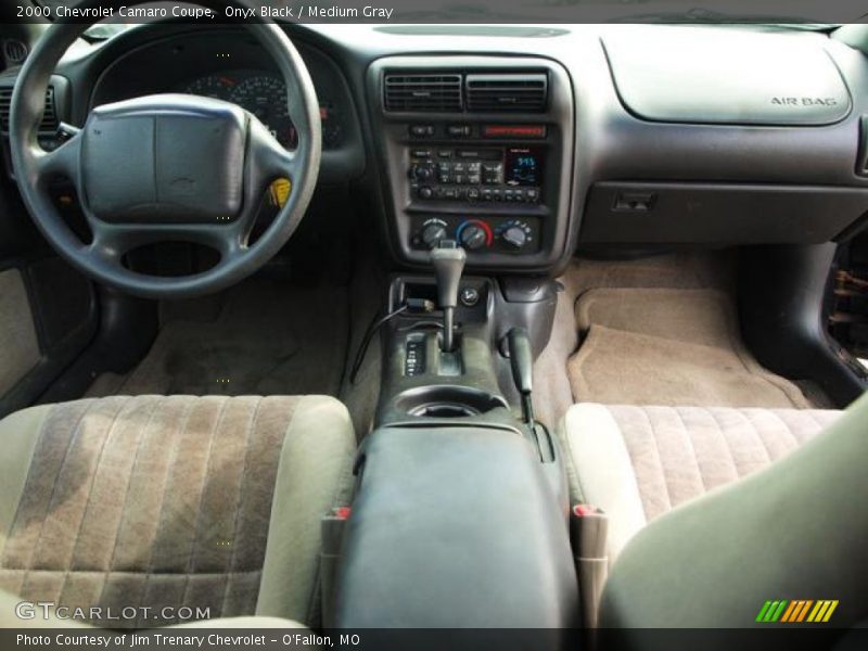 Onyx Black / Medium Gray 2000 Chevrolet Camaro Coupe