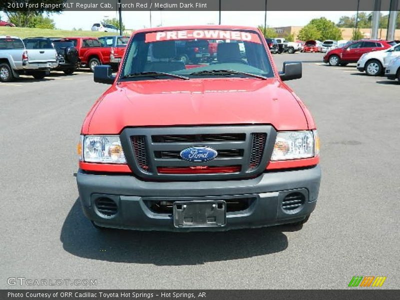 Torch Red / Medium Dark Flint 2010 Ford Ranger XLT Regular Cab
