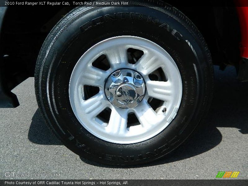 Torch Red / Medium Dark Flint 2010 Ford Ranger XLT Regular Cab