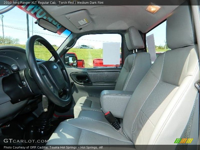 Torch Red / Medium Dark Flint 2010 Ford Ranger XLT Regular Cab