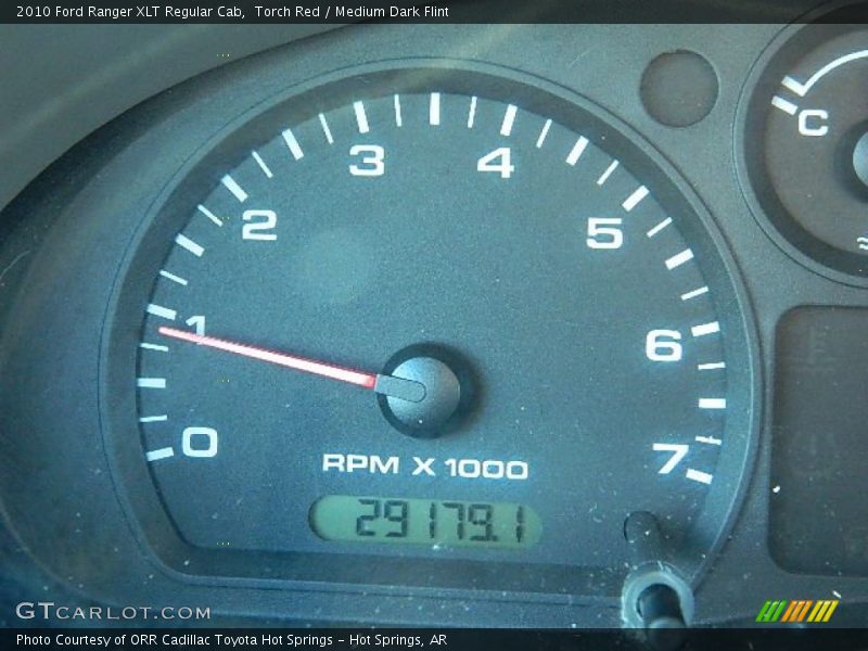 Torch Red / Medium Dark Flint 2010 Ford Ranger XLT Regular Cab