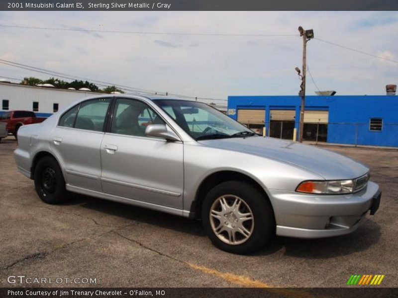 Sterling Silver Metallic / Gray 2001 Mitsubishi Galant ES