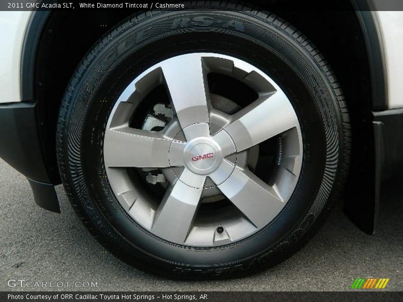 White Diamond Tintcoat / Cashmere 2011 GMC Acadia SLT