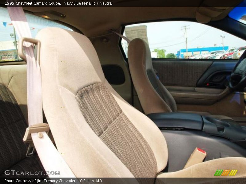 Navy Blue Metallic / Neutral 1999 Chevrolet Camaro Coupe