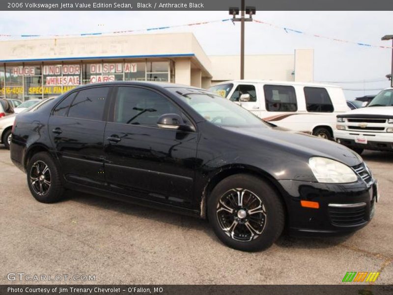 Black / Anthracite Black 2006 Volkswagen Jetta Value Edition Sedan
