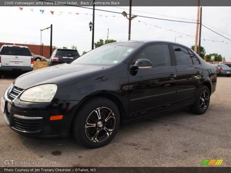 Black / Anthracite Black 2006 Volkswagen Jetta Value Edition Sedan
