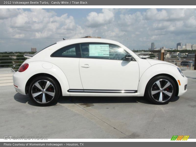 Candy White / Titan Black 2012 Volkswagen Beetle Turbo