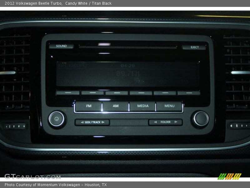 Candy White / Titan Black 2012 Volkswagen Beetle Turbo
