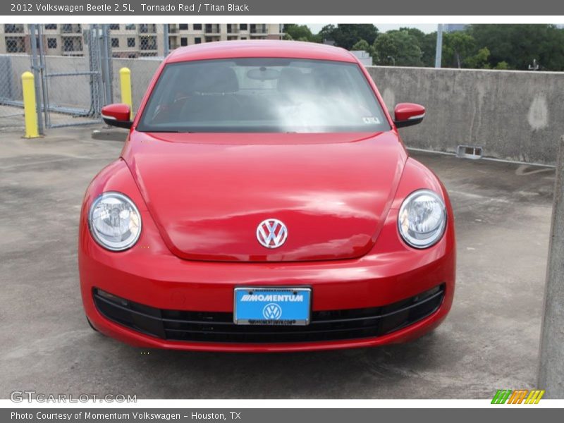 Tornado Red / Titan Black 2012 Volkswagen Beetle 2.5L