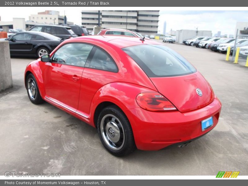 Tornado Red / Titan Black 2012 Volkswagen Beetle 2.5L