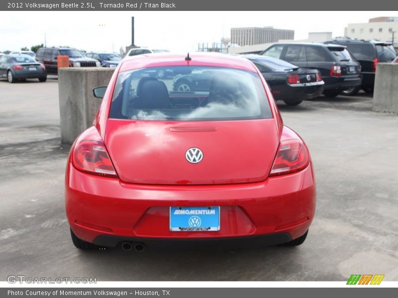 Tornado Red / Titan Black 2012 Volkswagen Beetle 2.5L