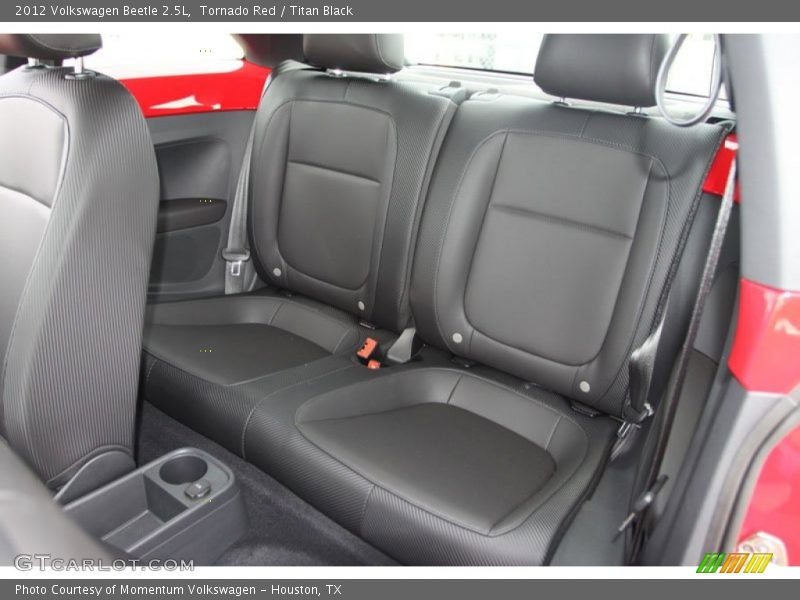 Rear Seat of 2012 Beetle 2.5L