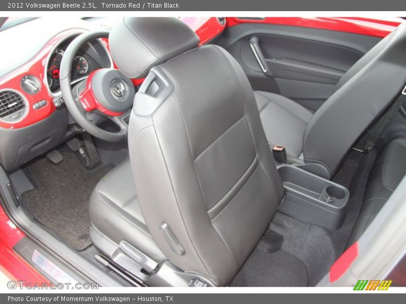 Tornado Red / Titan Black 2012 Volkswagen Beetle 2.5L
