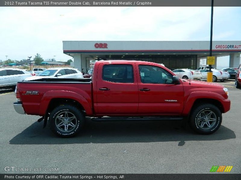 Barcelona Red Metallic / Graphite 2012 Toyota Tacoma TSS Prerunner Double Cab