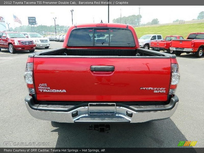 Barcelona Red Metallic / Graphite 2012 Toyota Tacoma TSS Prerunner Double Cab