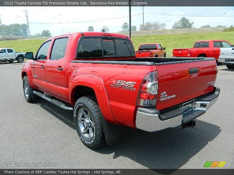 Barcelona Red Metallic / Graphite 2012 Toyota Tacoma TSS Prerunner Double Cab