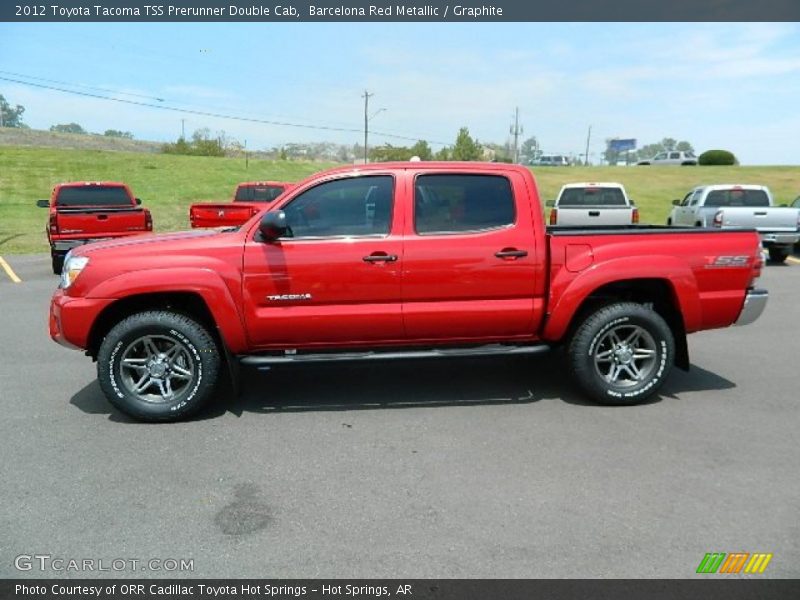Barcelona Red Metallic / Graphite 2012 Toyota Tacoma TSS Prerunner Double Cab