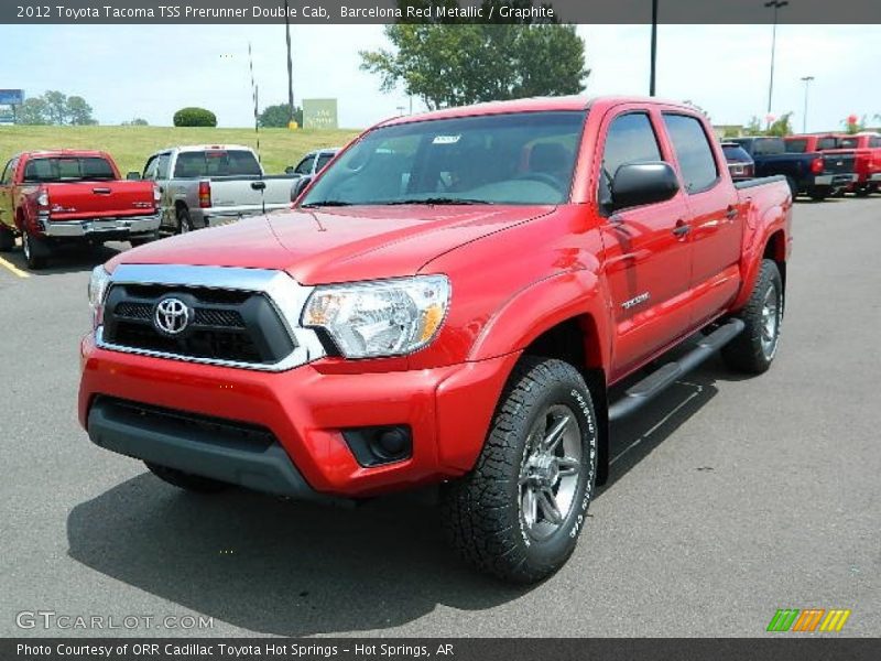 Barcelona Red Metallic / Graphite 2012 Toyota Tacoma TSS Prerunner Double Cab