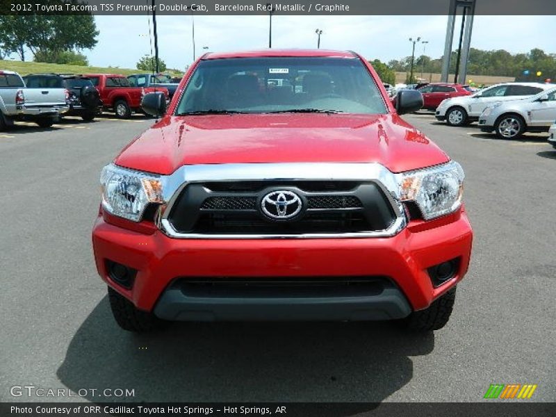 Barcelona Red Metallic / Graphite 2012 Toyota Tacoma TSS Prerunner Double Cab