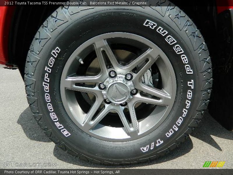 Barcelona Red Metallic / Graphite 2012 Toyota Tacoma TSS Prerunner Double Cab