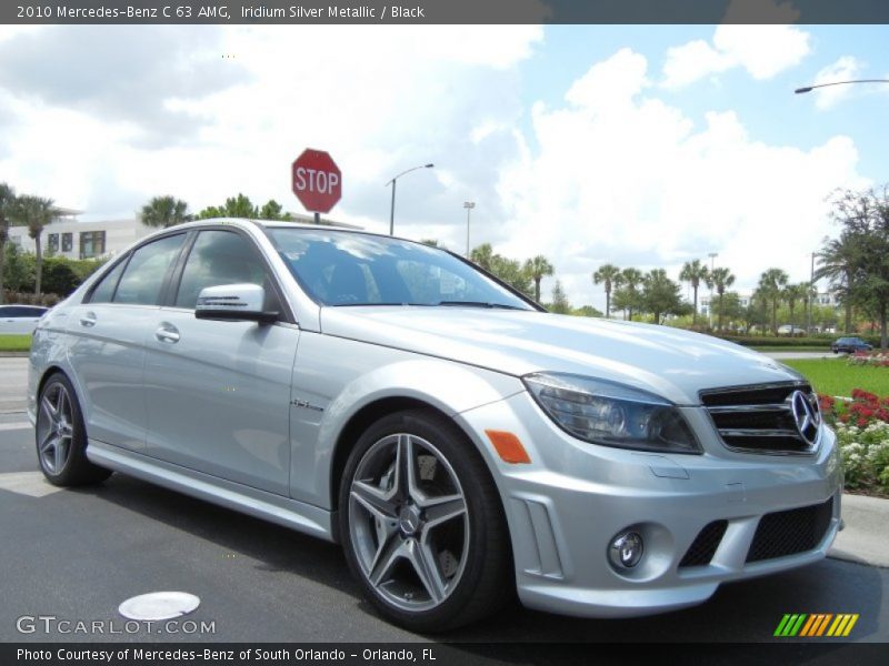 Front 3/4 View of 2010 C 63 AMG