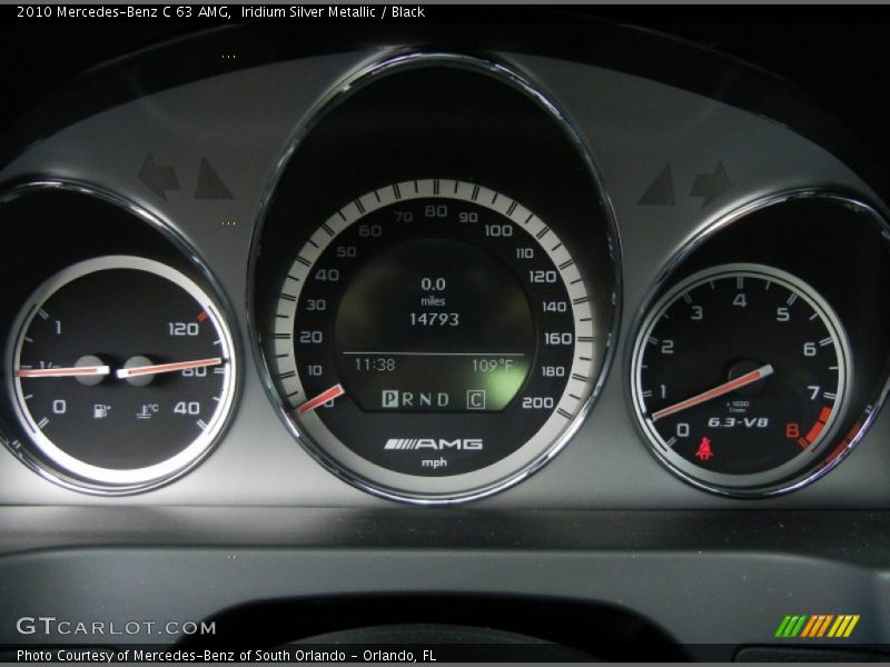  2010 C 63 AMG 63 AMG Gauges