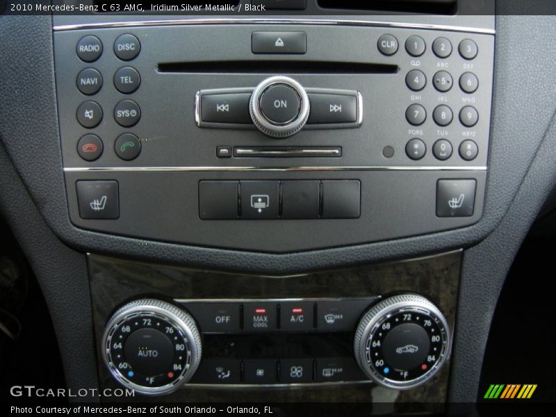 Controls of 2010 C 63 AMG
