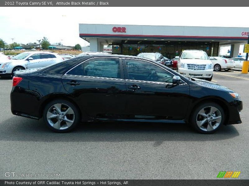 Attitude Black Metallic / Black 2012 Toyota Camry SE V6