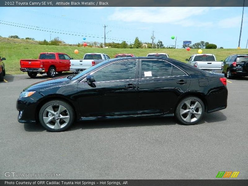 Attitude Black Metallic / Black 2012 Toyota Camry SE V6