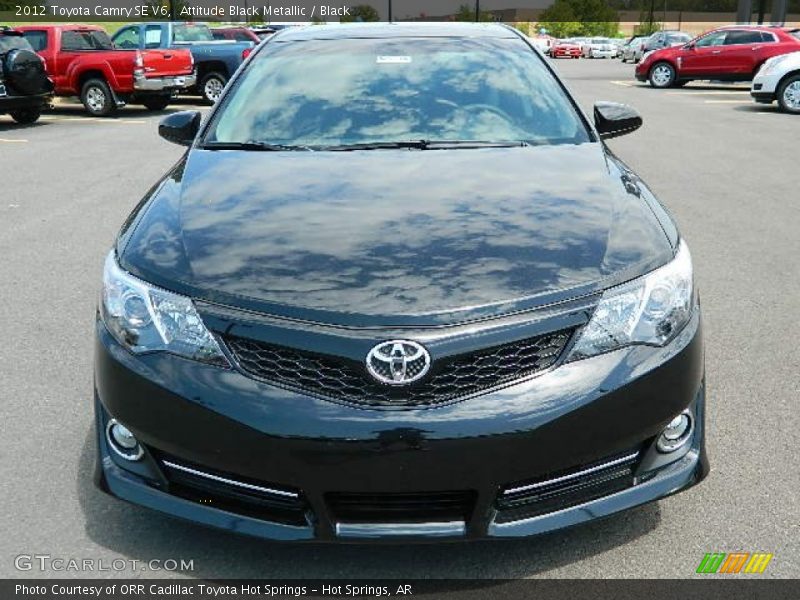 Attitude Black Metallic / Black 2012 Toyota Camry SE V6