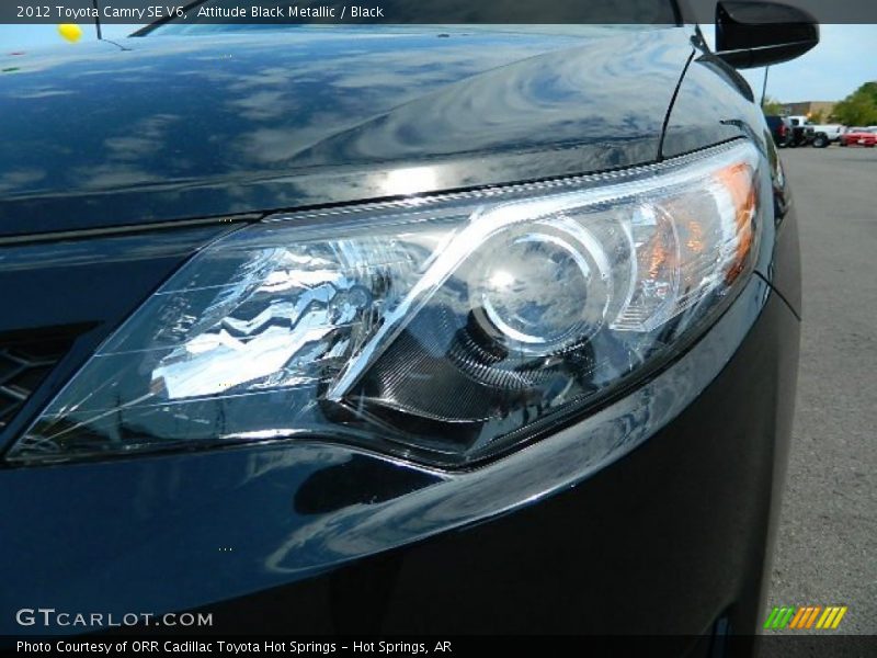 Attitude Black Metallic / Black 2012 Toyota Camry SE V6
