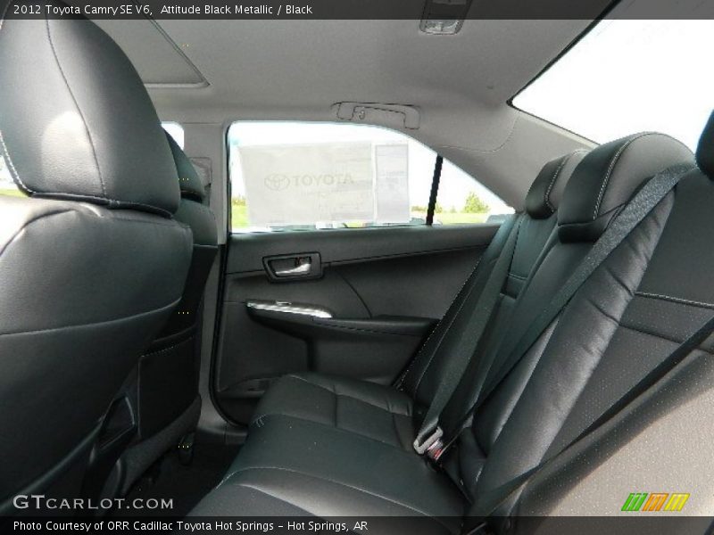 Attitude Black Metallic / Black 2012 Toyota Camry SE V6