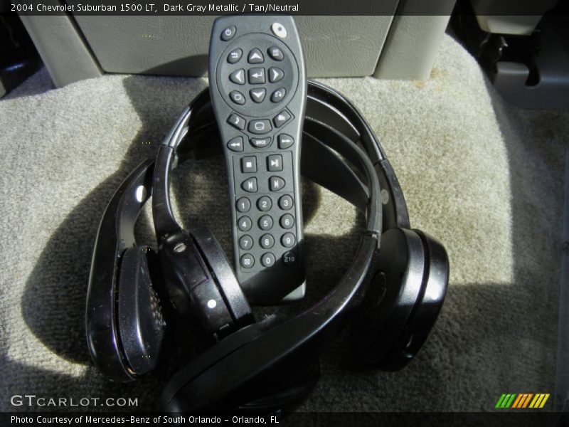 Dark Gray Metallic / Tan/Neutral 2004 Chevrolet Suburban 1500 LT