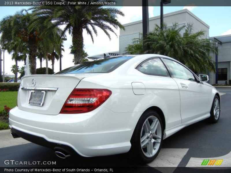 Polar White / Almond/Mocha 2013 Mercedes-Benz C 350 Coupe