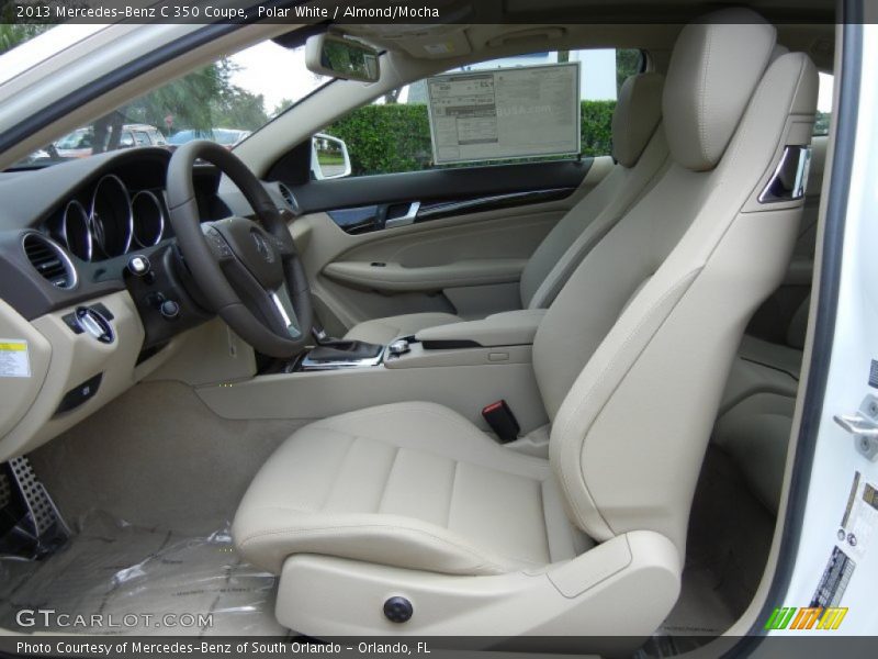 Almond/Mocha Interior - 2013 C 350 Coupe 
